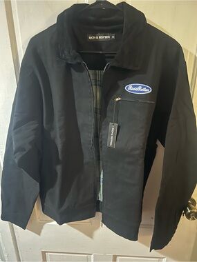 Men’s Black Bomber Jacket